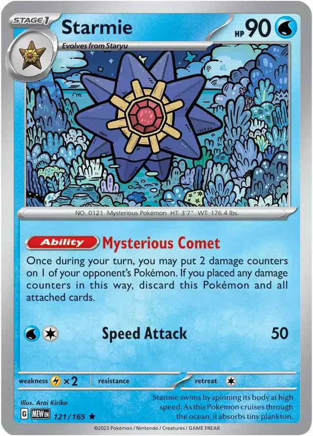 Starmie [Reverse Holo]