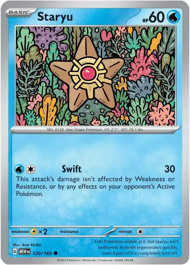 Staryu [Reverse Holo]