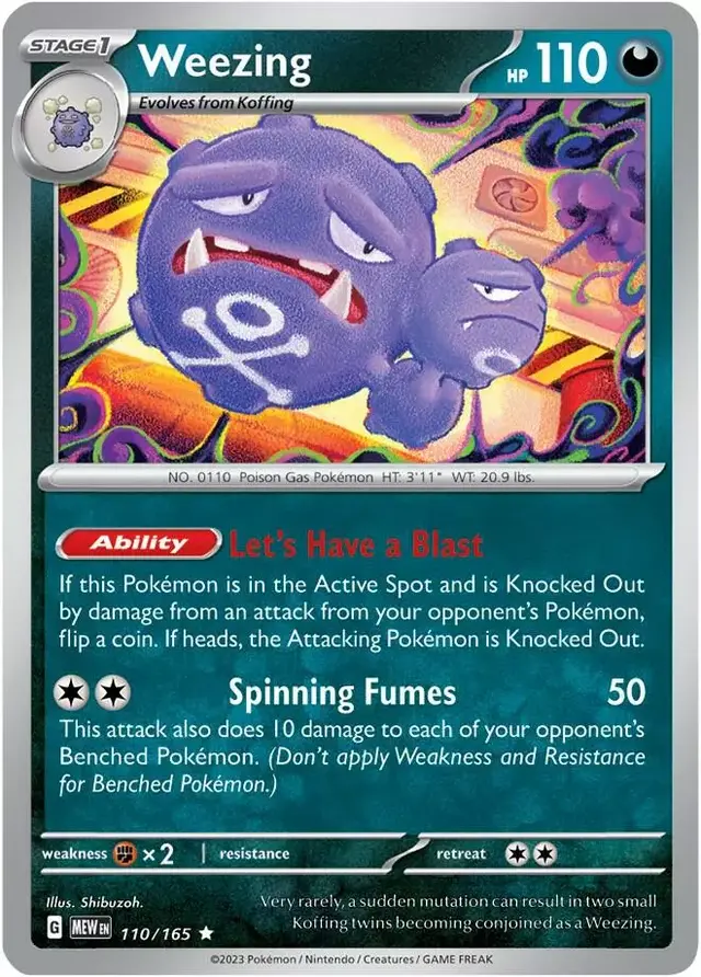 Weezing [Reverse Holo]