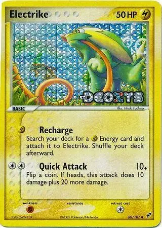 Electrike [Reverse Holo] - Pokemon Deoxys #60