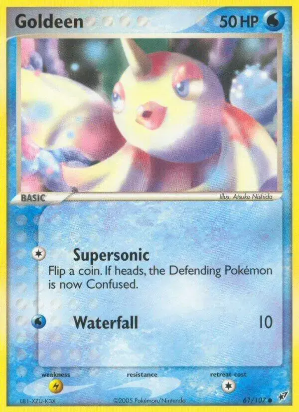 Goldeen - Pokemon Deoxys #61