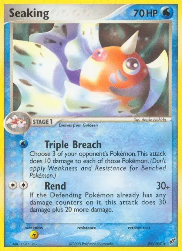 Seaking - Pokemon Deoxys #24