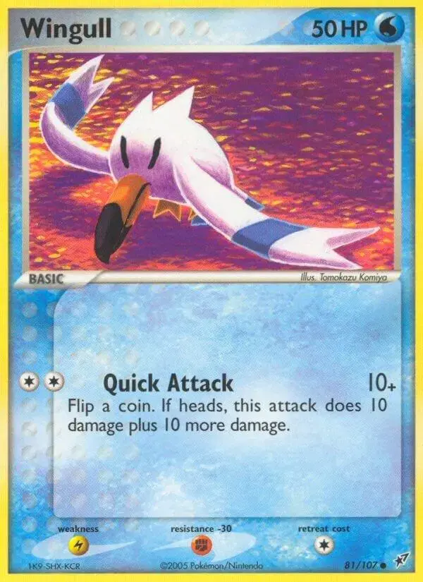 Wingull - Pokemon Deoxys #81