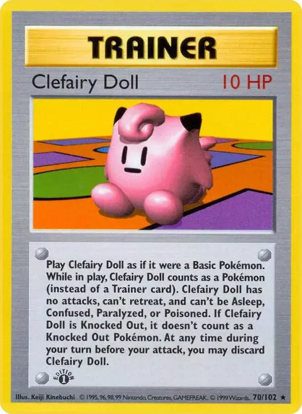 Clefairy Doll [1st Edition]
