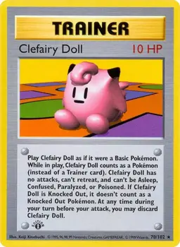 Clefairy Doll [1st Edition] - Pokemon Base Set