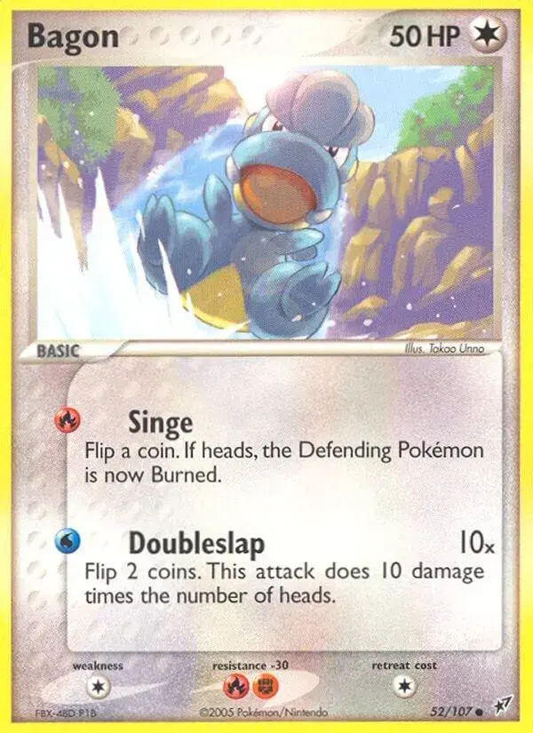 Bagon - Pokemon Deoxys #52
