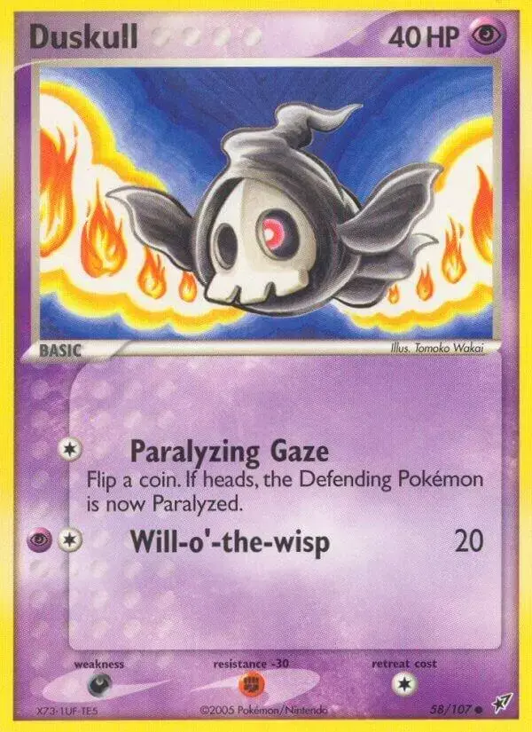 Duskull - Pokemon Deoxys #58