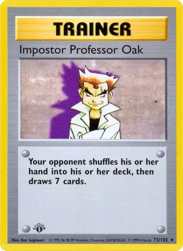 Imposter Professor Oak [Shadowless]