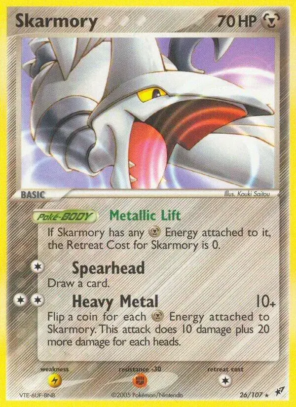 Skarmory - Pokemon Deoxys #26