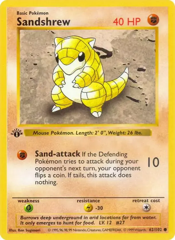 Sandshrew [Shadowless]