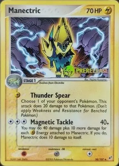 Manectric [Prerelease] - Pokemon Deoxys #38