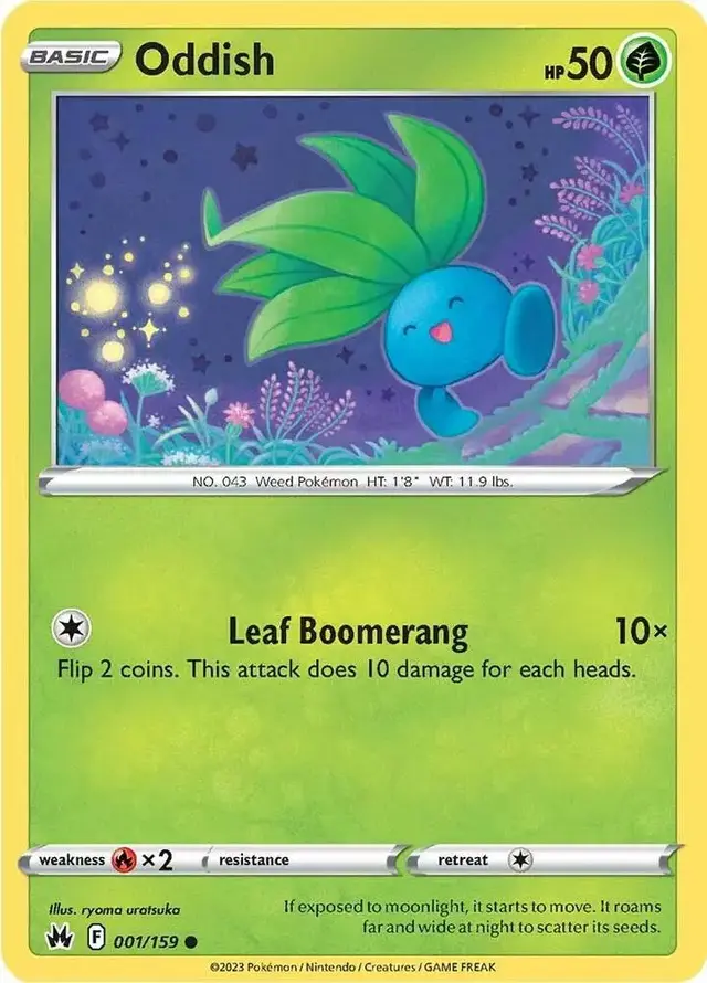 Oddish - Pokemon Crown Zenith #1