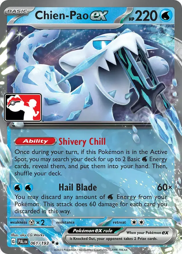 Chien-Pao Ex [Prize Pack] - Pokemon Prize Pack Series #61