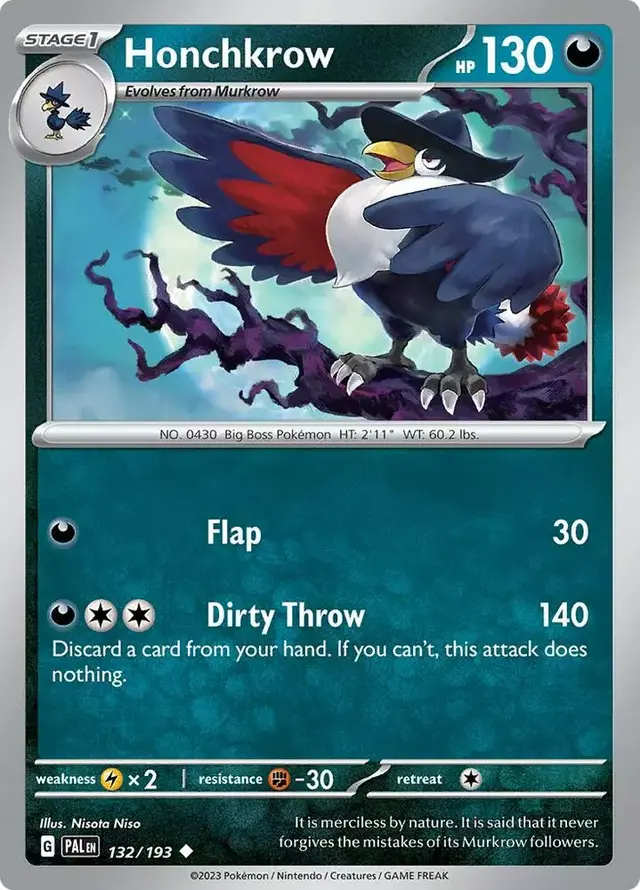 Honchkrow [Reverse Holo]