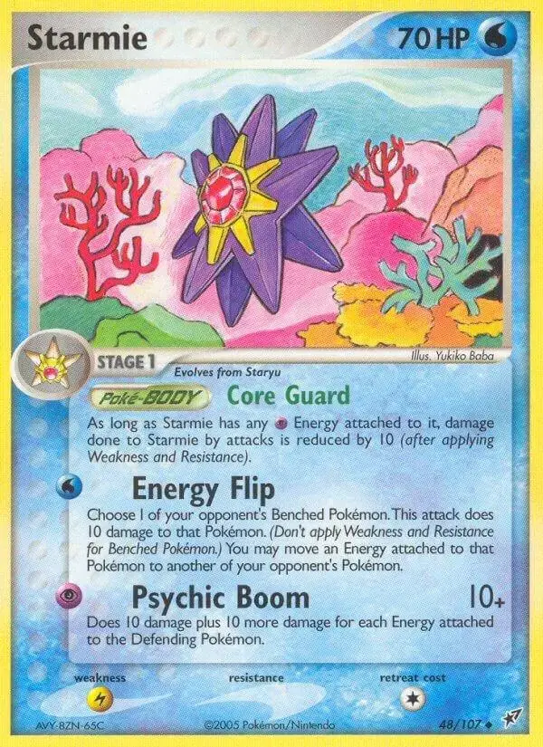 Starmie - Pokemon Deoxys #48