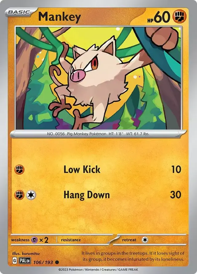 Mankey [Reverse Holo]
