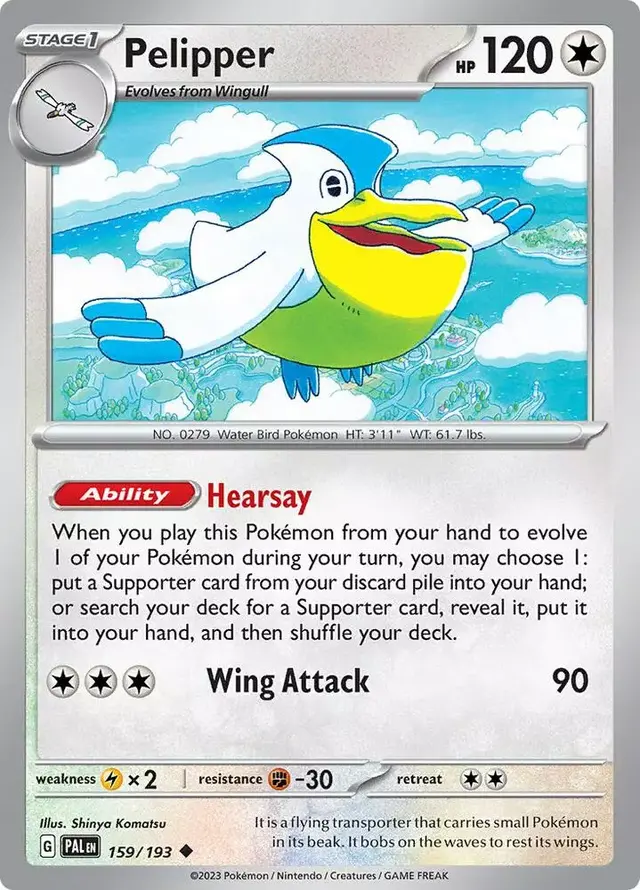 Pelipper [Reverse Holo]