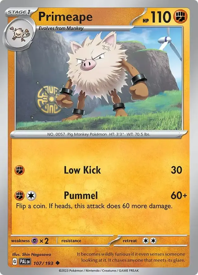 Primeape [Reverse Holo]
