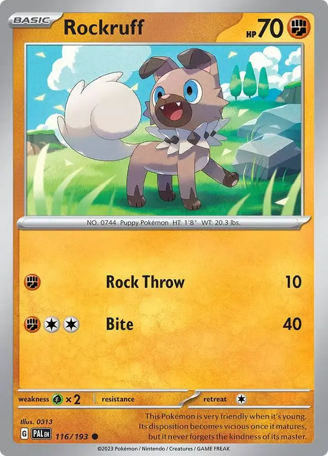 Rockruff [Reverse Holo]