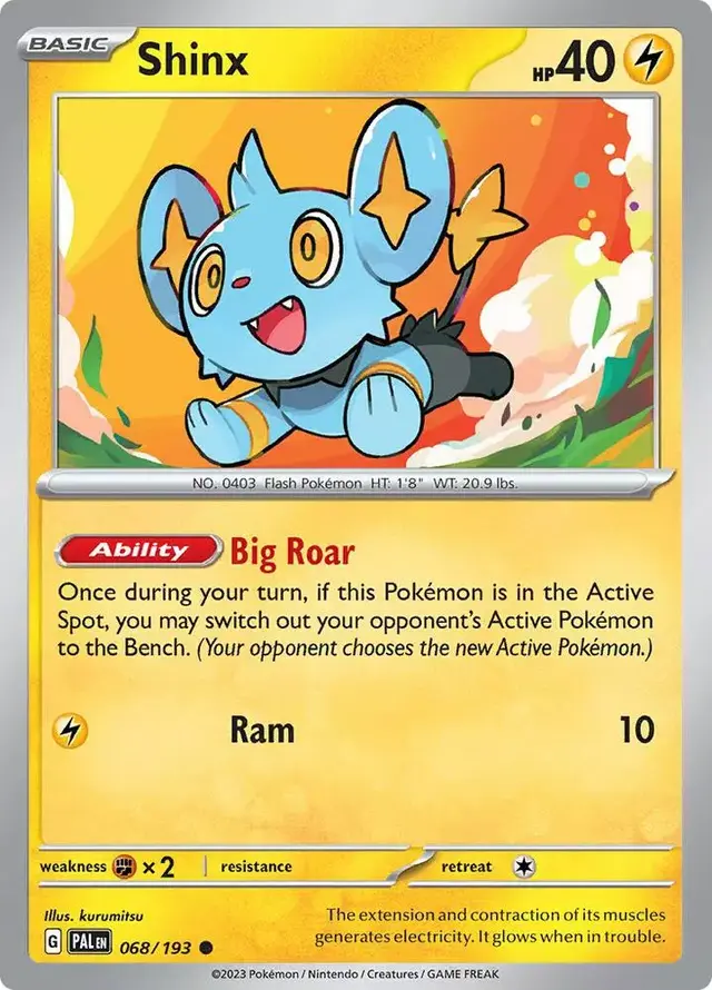 Shinx - Pokemon Paldea Evolved #68