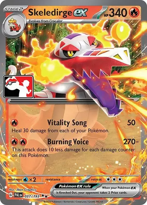 Skeledirge Ex [Prize Pack] - Pokemon Prize Pack Series #37