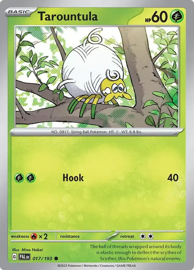 Tarountula - Pokemon Paldea Evolved #17