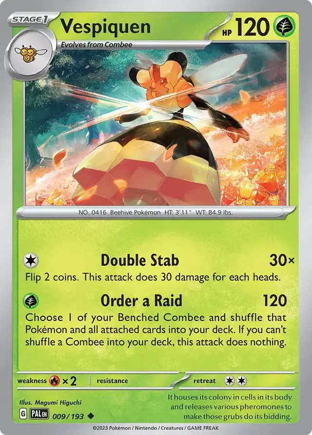 Vespiquen - Pokemon Paldea Evolved #9