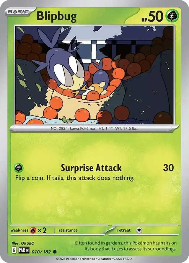 Blipbug - Pokemon Paradox Rift #10