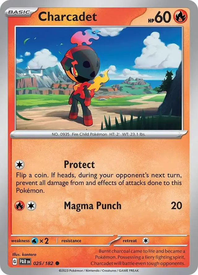 Charcadet #25 - Pokemon Paradox Rift