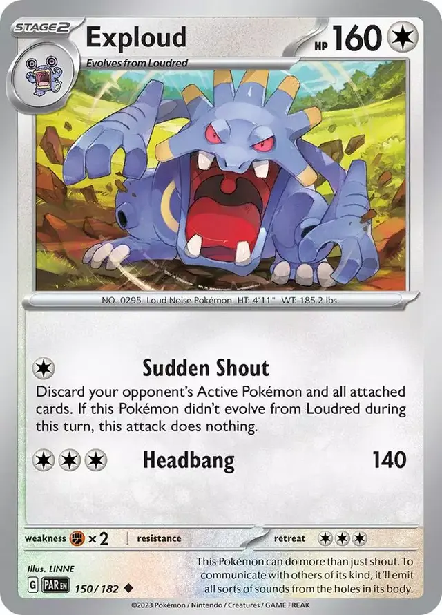 Exploud [Reverse Holo]