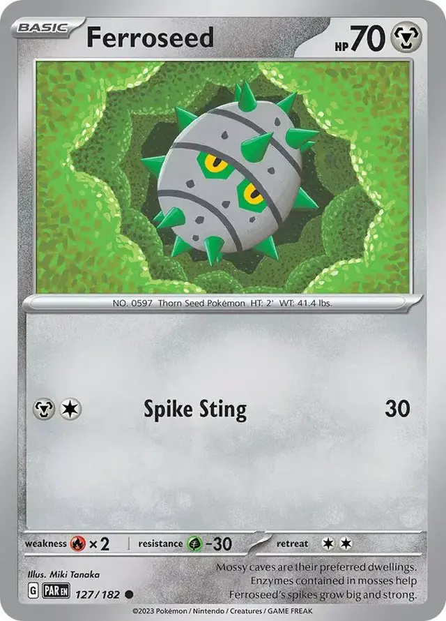 Ferroseed [Reverse Holo]