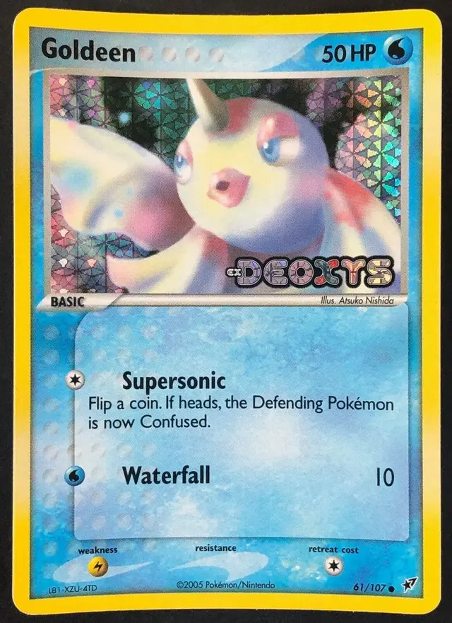 Goldeen [Reverse Holo] - Pokemon Deoxys #61