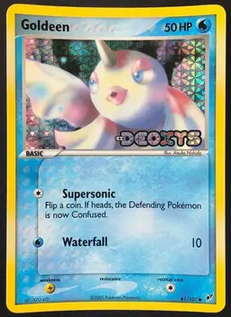 Goldeen [Reverse Holo] - Pokemon Deoxys