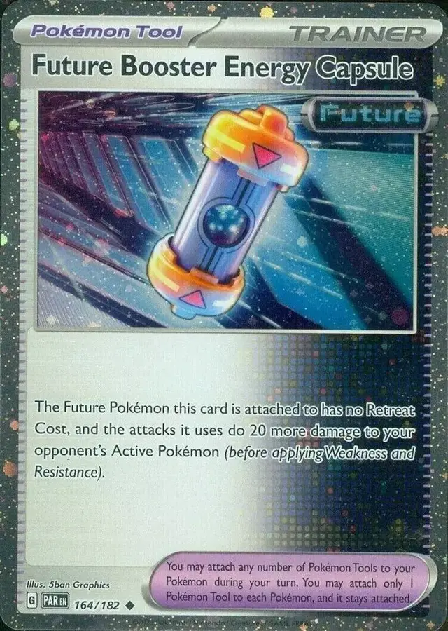 Future Booster Energy Capsule [Cosmos Holo] - Pokemon Promo #164
