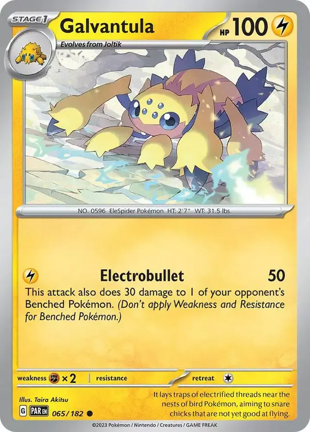 Galvantula #65 - Pokemon Paradox Rift