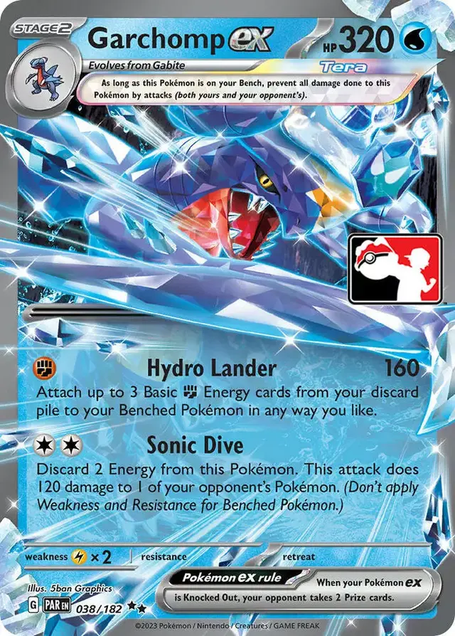 Garchomp Ex [Prize Pack] - Pokemon Prize Pack Series #38