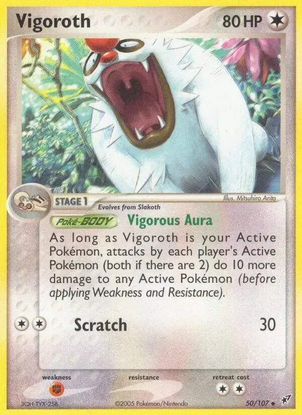 Vigoroth - Pokemon Deoxys #50