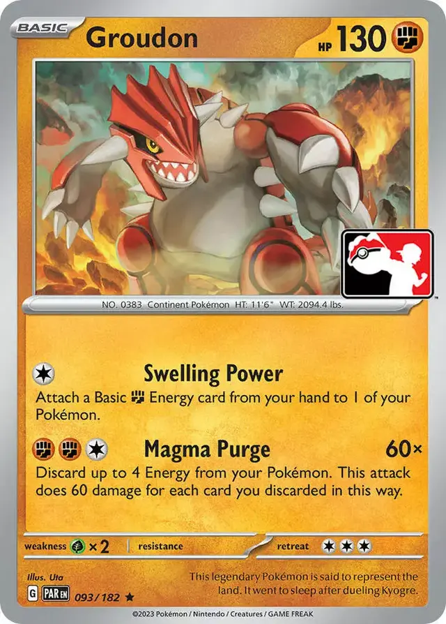 Groudon [Prize Pack]