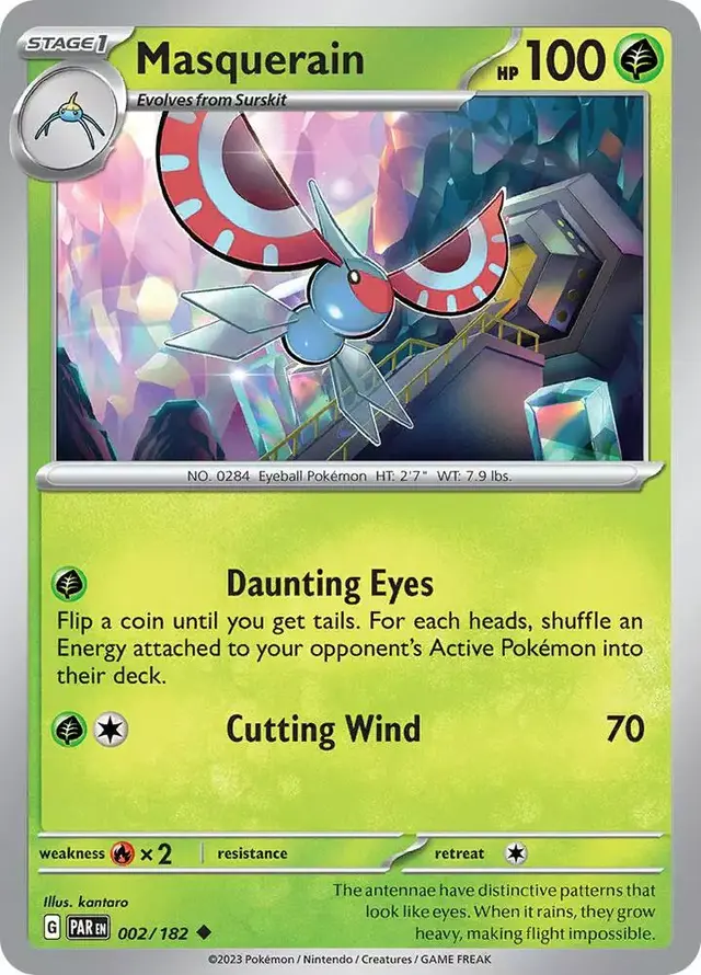 Masquerain #2 - Pokemon Paradox Rift