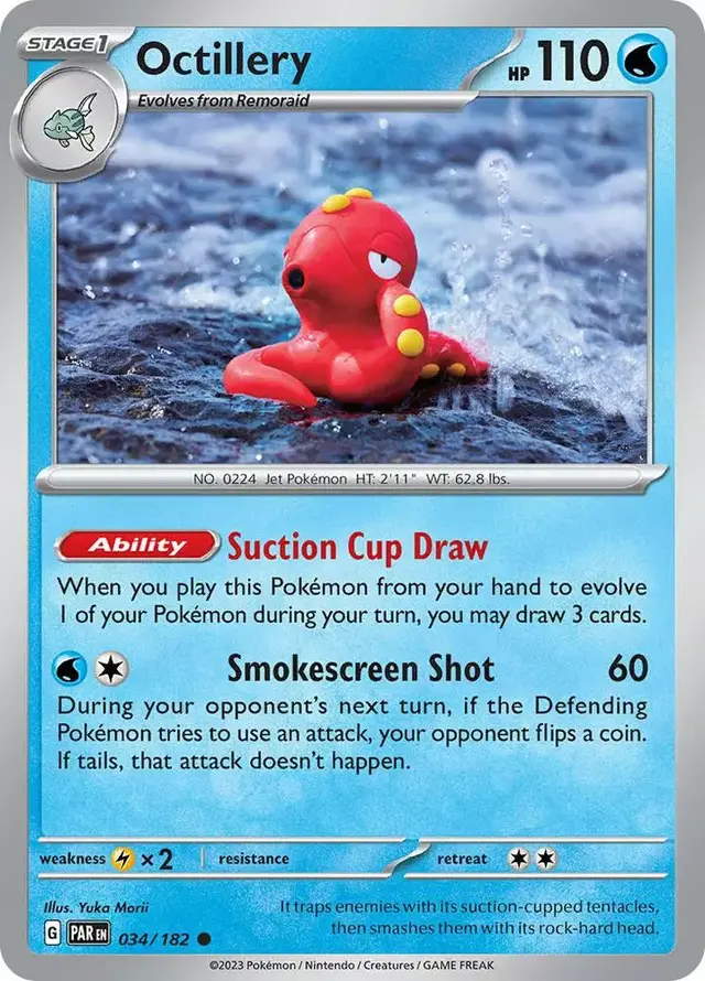 Octillery - Pokemon Paradox Rift #34