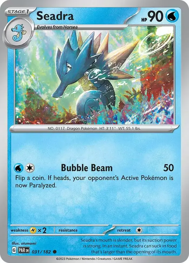 Seadra #31 - Pokemon Paradox Rift