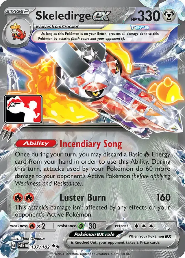 Skeledirge Ex [Prize Pack]