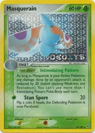 Masquerain [Reverse Holo] - Pokemon Deoxys #39
