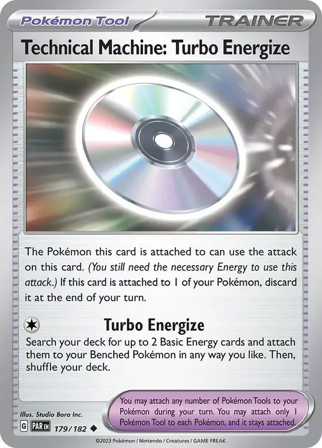Technical Machine: Turbo Energize [Reverse Holo]