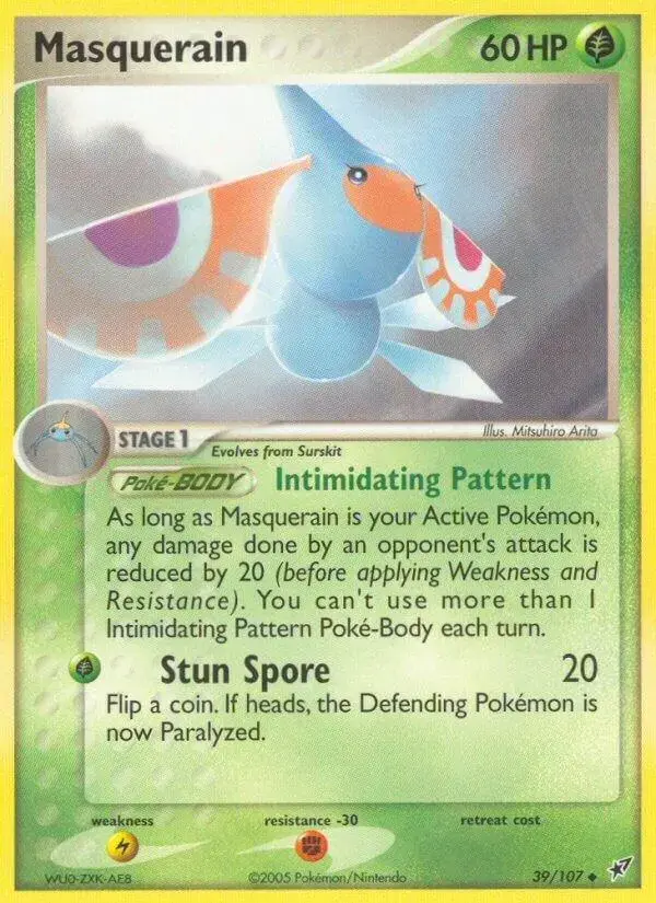 Masquerain - Pokemon Deoxys #39