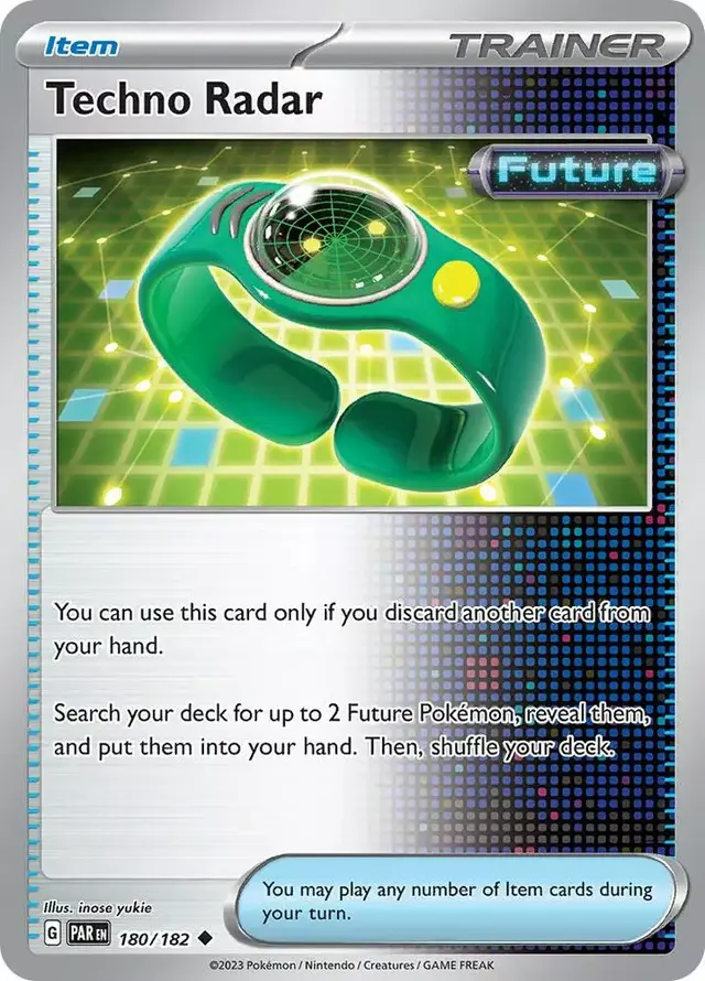Techno Radar [Reverse Holo]