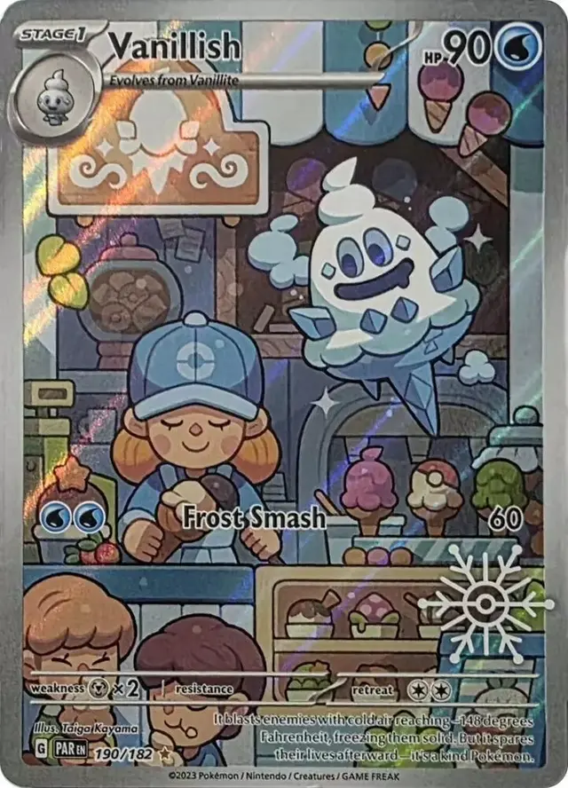 Vanillish [Holiday Calendar] - Pokemon Promo #190