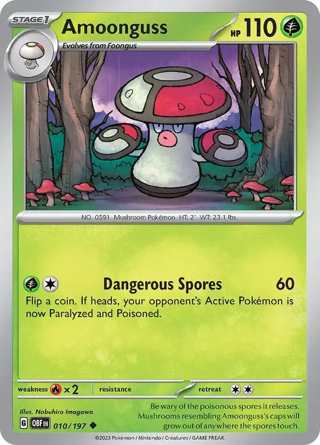 Amoonguss - Pokemon Obsidian Flames #10