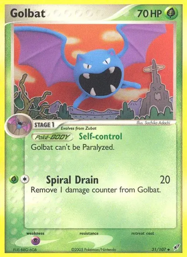 Golbat - Pokemon Deoxys #31
