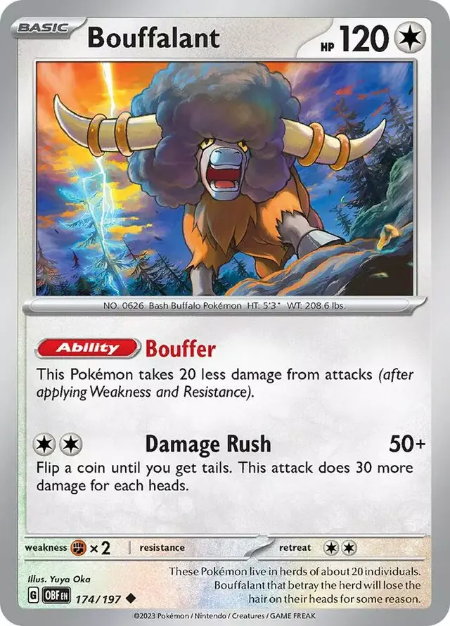Bouffalant [Reverse Holo]